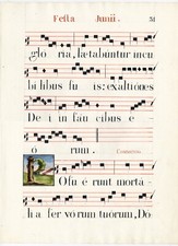 CANTO GREGORIANO - PAGINA DI