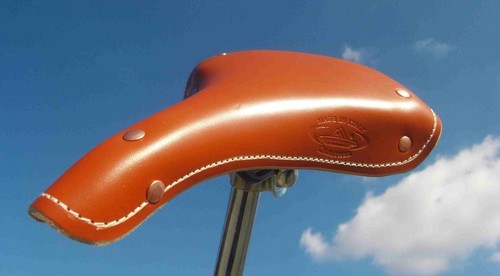Selle vélo cuir oxford - vélo, en