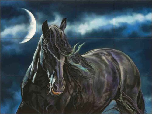 Piastrella cavallo backsplash