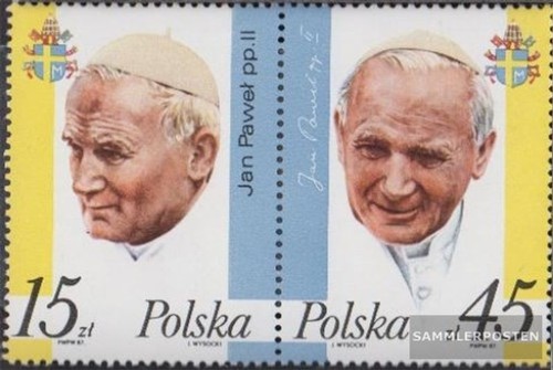 Polonia 3099 3100 coppia - polonia, 3099-3100