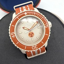 Orologio Blancpain x Swatch Fifty Fathoms l ARCTIC ORIGINALE