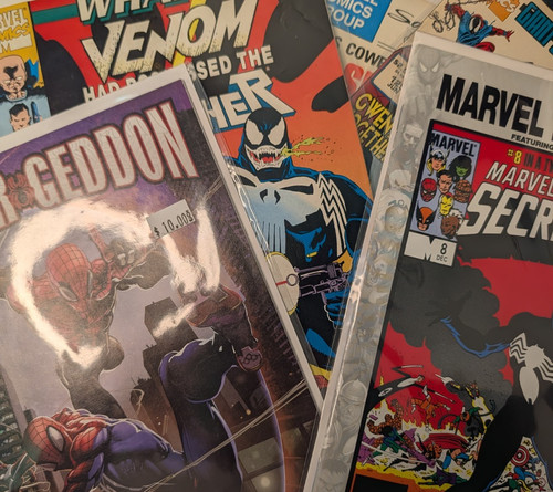 Lotto fumetti spider - lotto, spider-man