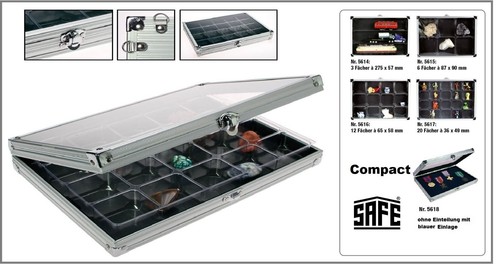 Safe 5617 vetrina minerali alu - safe-5617,