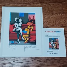 MARK KOSTABI hand signed