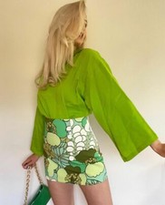 CAMICIA ZARA VERDE OVERSIZE