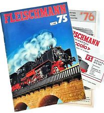 Catalogo Fleischmann HO-N - 1975+Novita '76+Listino prezzi in Lire