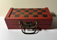 Scacchiera da viaggio CINESE in legno - Nota col nome XIANGQI 