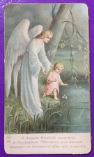 SANTINO HOLY CARD, L’ANGELO CUSTODE -RIF. 10400