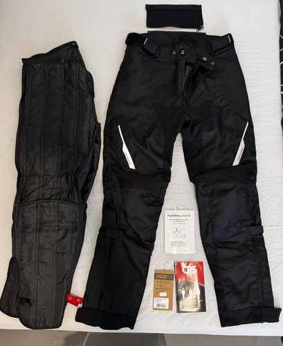 Pantaloni moto con - pantaloni, protezioni