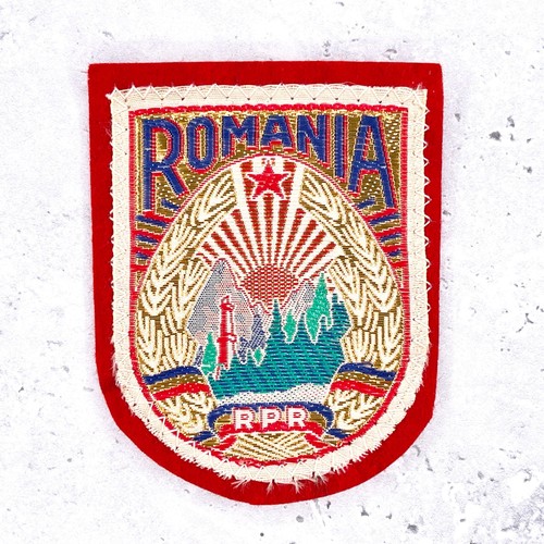 Patch romania vintage rpr - patch,