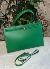 Borsa Ni Ni vera pelle verde