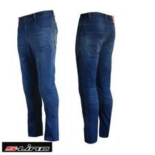 Pantaloni moto jeans denim antiabrasione caduta kevlar UOMO protezioni omologate
