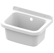 LAVATOIO RESINA A PARETE 39X39