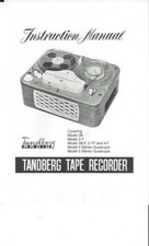 Tandberg  Bedienungsanleitung user / owners manual  für 2-5 englisch  Copy