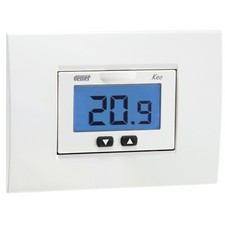 TERMOSTATO DIGITALE DA INCASSO 503 A BATTERIA CALDAIA VEMER VE267100 KEO-B LCD