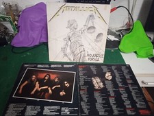 METALLICA "..AND JUSTICE FOR ALL" ALBUM DOPPIO LP 1988 VERTIGO,PRIMA STAMPA EU.