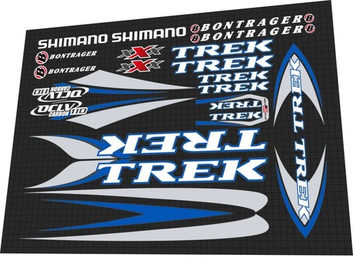 Set decalcomanie trek madone - decalcomanie,