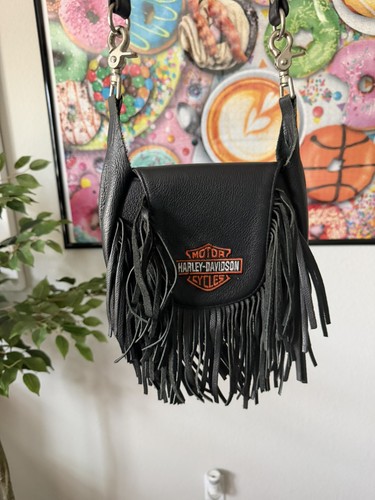 Borsa vintage harley davidson - vintage,