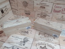 Cassetta porta vino in legno