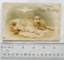 vintage postcard A Peaceful