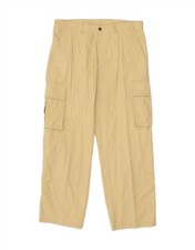Pantalone cargo uomo CONTE OF FLORENCE IT 48 Medium W32 L29 giallo cotone MO01