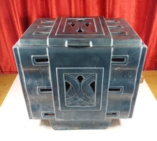 Stufa in ghisa smaltata francese vintage