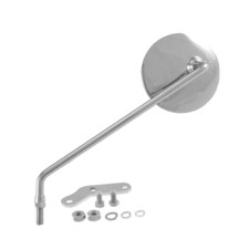 PIAGGIO VESPA PX 125 1981 2017 SPECCHIETTO SINISTRO CROMATO CON STAFFA