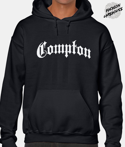 Felpa con cappuccio compton - con,