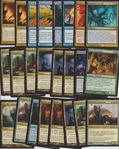 Lot cartes commander 2013 - cartes,