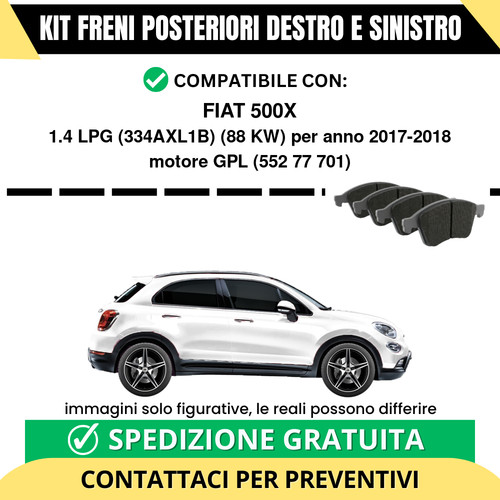 Pastiglie freno posteriori - freno,