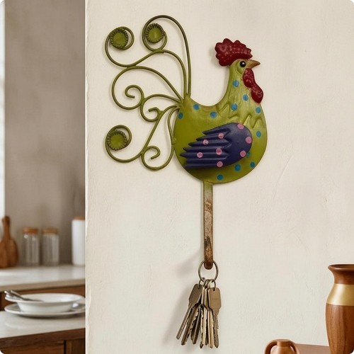 Portachiavi forma gallo - forma, di