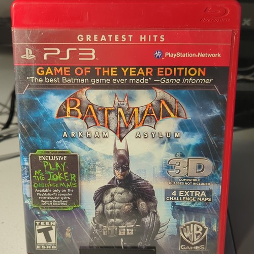 Batman arkham asylum goty - batman:,
