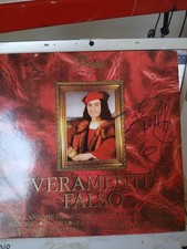 LP "VERAMENTE FALSO" di FIORELLO, AUTOGRAFO ORIGINALE