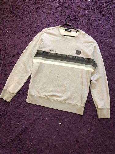 Felpa diesel grigio - grigio, l
