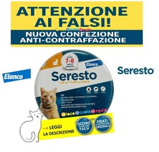 Collare Seresto Elanco Gatti Collari Gatto Collari Seresto per Gatti ORIGINALE