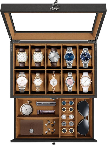 Scatola porta orologi - orologi, 10