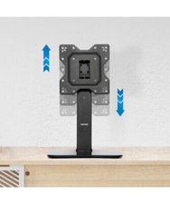 Staffa da tavolo scrivania per monitor e TV da 23” a 43” SUPPORTO 24" 27" 32" 39