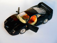 Ferrari F40 F 40 nero nero noir negro black dettaglio cars 152 1:43 da collezione
