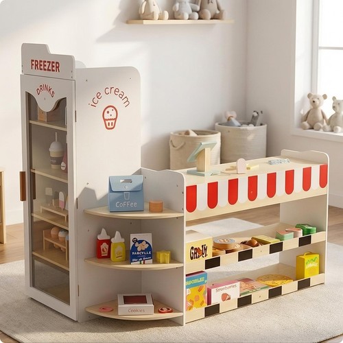 Negozio legno con - negozio,
