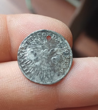 STATO PONTIFICIO ROMA GROSSO 1740 SEDE VACANTE  FORATO