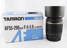 Tamron AF 55-200mm F4-5,6 Canon EF, 1 anno di garanzia!