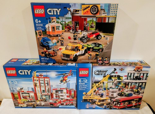 Lego city stazione - (x3), dei