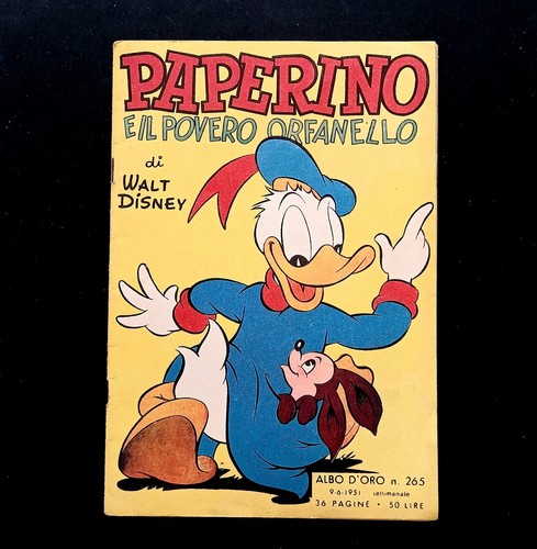 Albi oro topolino 265 - d'oro,
