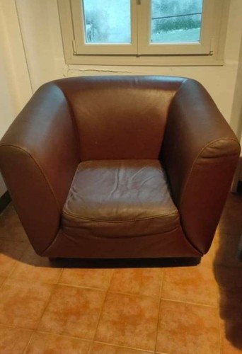 Poltrona pelle calia - pelle,