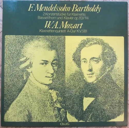 Mozart mendelssohn 2 - lp, /