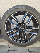 Ruote complete di Cerchio Audi e gomme Continental invernali 225/50/R17