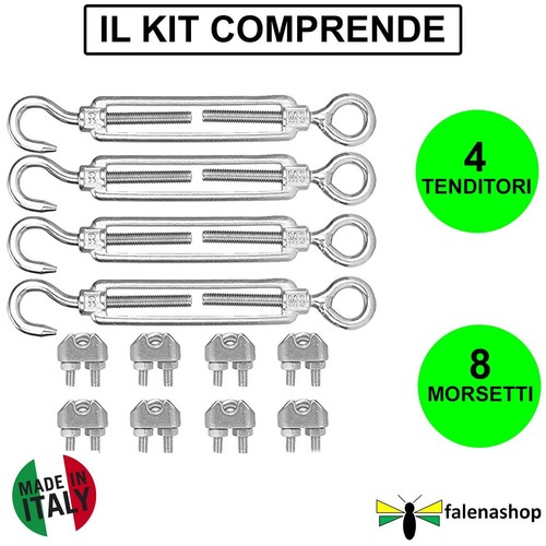 Morsetti tenditori per filo - tenditori,