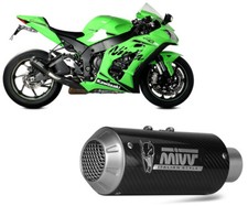 Terminale di scarico MIVV MK3 Carbonio per KAWASAKI ZX-10 R/RR/SE 2016 > 2023