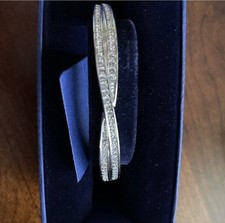 Nwt swarovski rhodium plated - nwt,