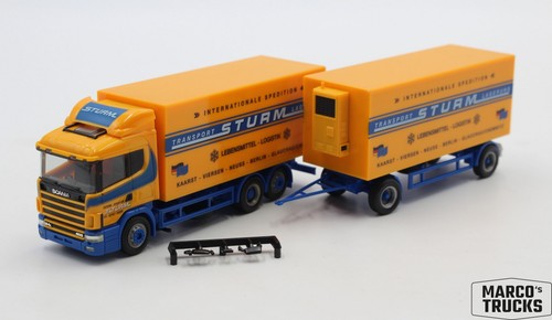 Herpa scania 124 400 rimorchio - herpa,